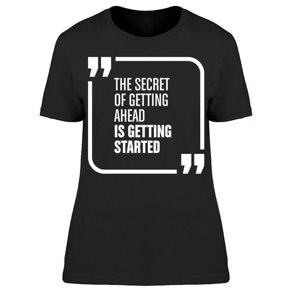 Getting Started T-Shirt Women -Image by Shutterstock, Female Medium