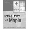 thumbnail image 1 of Pre-Owned Getting Started With Maple, Paperback by Meade, Douglas B.; May, Michael; Cheung, C-K; Keough, G. E., ISBN 0470455543, ISBN-13 9780470455548, 1 of 1