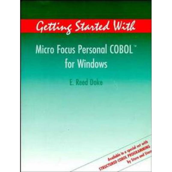 Getting Started with Micro Focus Personal COBOL for Windows