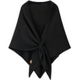 thumbnail image 1 of Gettoreach Women's Solid Color Scarf Shawl, Comfortable Knitted Fleece Shawl Wraps, 1 of 7