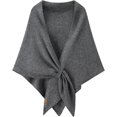 thumbnail image 1 of Gettoreach Women's Solid Color Scarf Shawl, Comfortable Knitted Fleece Shawl Wraps, 1 of 7