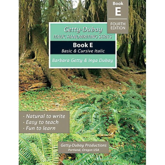 Pre-Owned Italic Handwriting Series Book E Paperback