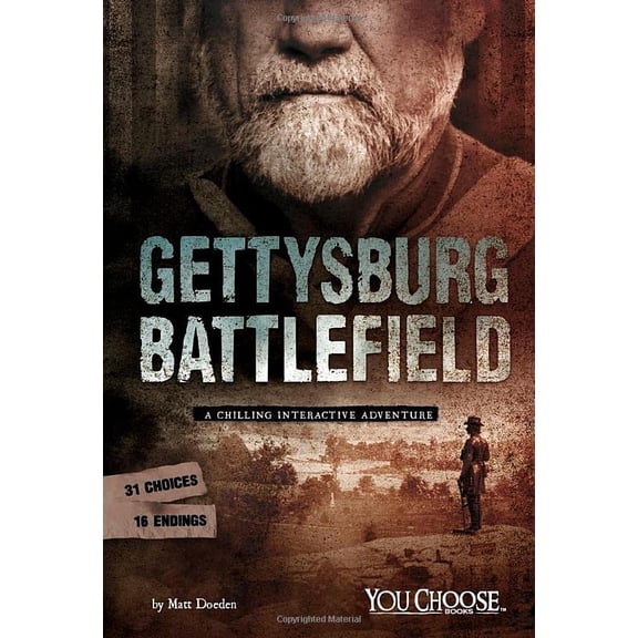 Pre-Owned Gettysburg Battlefield: A Chilling Interactive Adventure (Hardcover) 1515736490 9781515736493