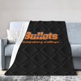 thumbnail image 1 of Gettysburg College Logo Fleece Blanket, Very Soft Microfiber Flannel Blanket for Couch Warm and Cozy for All Seasons, 1 of 6