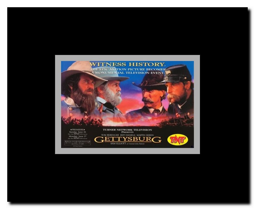 Gettysburg Framed Movie Poster