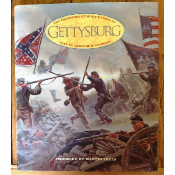 Pre-Owned Gettysburg: The Paintings of Mort Kunstler Hardcover James M. McPherson, Mort Kunstler