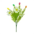 thumbnail image 1 of Getwin Artificial Flower,Party Wedding Decorations,Five Easter Daisies Easter Eggs Bunches Easter Cuttings Decorations Home Outdoor Decorations, 1 of 5