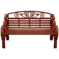 thumbnail image 1 of Getwin Desktop Dress Up,Mini Chair Ornaments,1:6 Miniature Garden Decorative Plastic Doll Furniture Park with Scrollwork Design, 1 of 6