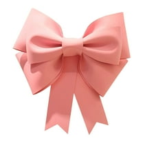 Getwin Pink Diy Bow,Valentine’S Day Decoration,Decorative Bow Giant Large Red Bow Car Bow Bow for Wedding Car Valentine'S Day Christmas Decoration Red 75 Cm