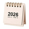 thumbnail image 1 of Getwin Home Calendar,A Calendar,2026 Calendar Creative Portable Calendar Desktop Ornament Check In Plan Book, 1 of 6