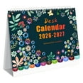 thumbnail image 1 of Getwin Home Calendar,Calendar for 2026to 2027,1 Pcs Small Desk Calendar 2026 2027 Standing Desk Calendars 2026 Stand Up Calendars From Jan 2026to 2027 Desktop Calendar Planner for Home School, 1 of 6