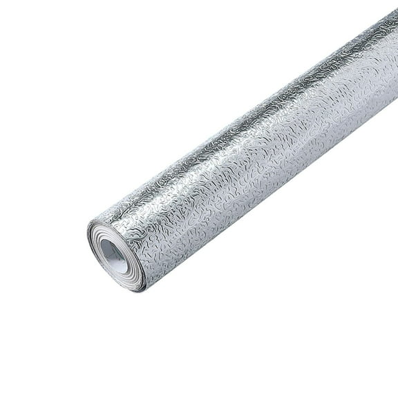 Getwin,Kitchen Oil Proof Aluminum Foil Sticker,Stick Wallpaper Removable,Perfect for Kitchen Countertop Protection, Oil Proof Renovation, Cabinet Desktop Waterproof Sticker Decor