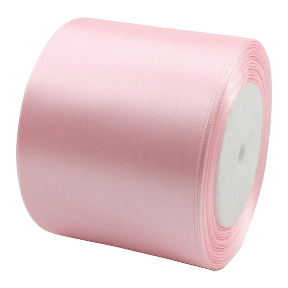 Getwin Packaging Case,8Cm Wedding Decoration Ribbon,Ribbon 3 Inch Wide 25 Yards Satin Thick Ribbon for Wrapping Wedding Decor Large Bows Making Wedding Chair Sash Flower Bouquets Christmas Diy Crafts