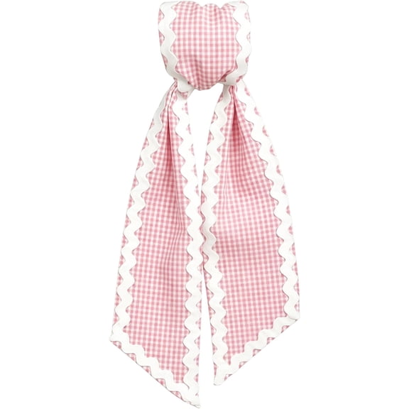 Getwin,Pink Wreath Sash,Wreath Ribbon for Door,Suited for Front Door Wreath Collocation and Wedding Embellishment for Multi Scene Household Upgrade