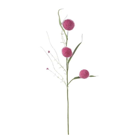 Getwinhousehold Imitation,Dandelion Ball Artificial Flower,3 Head Dandelion Puff Artificial Flowers Dandelion Bouquet for Home Decoration