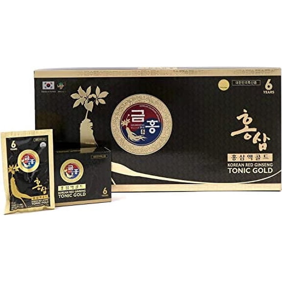 GeumHong Korean Red Panax Ginseng Tonic Gold