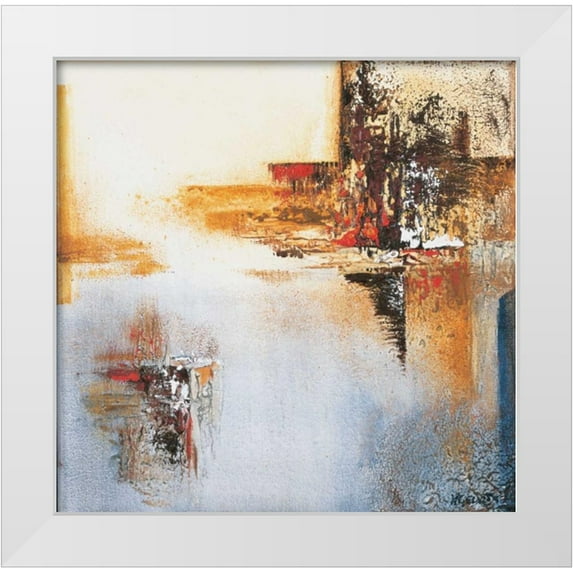 Geurts, Nelly 20x20 White Modern Wood Framed Museum Art Print Titled - Die another Day ll