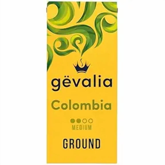Gevalia Colombia Medium Roast Ground Coffee, 12 Ounce (Pack of 6)