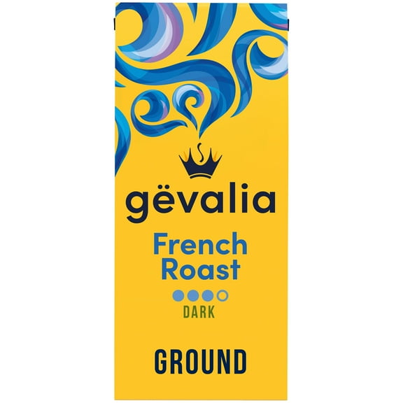 Gevalia French Roast Dark 100% Arabica BSL1Ground Coffee (12 oz Bag)