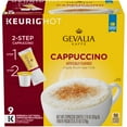 thumbnail image 1 of Gevalia Frothy 2-Step Cappuccino Espresso K-Cup® Coffee Pods & Froth Packets Kit, 9 ct Box, 1 of 9