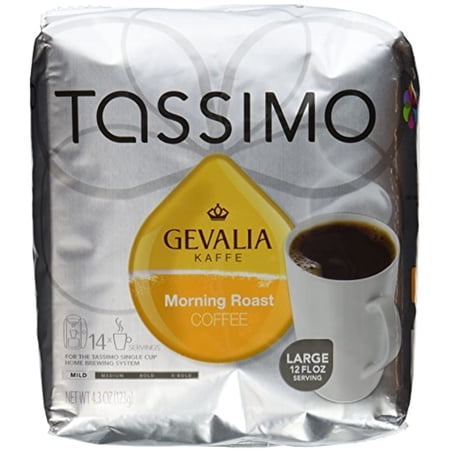 Gevalia Morning Roast, 14-Count T-Discs For Tassimo Single Cup Brewing Systems - [3 Pack]