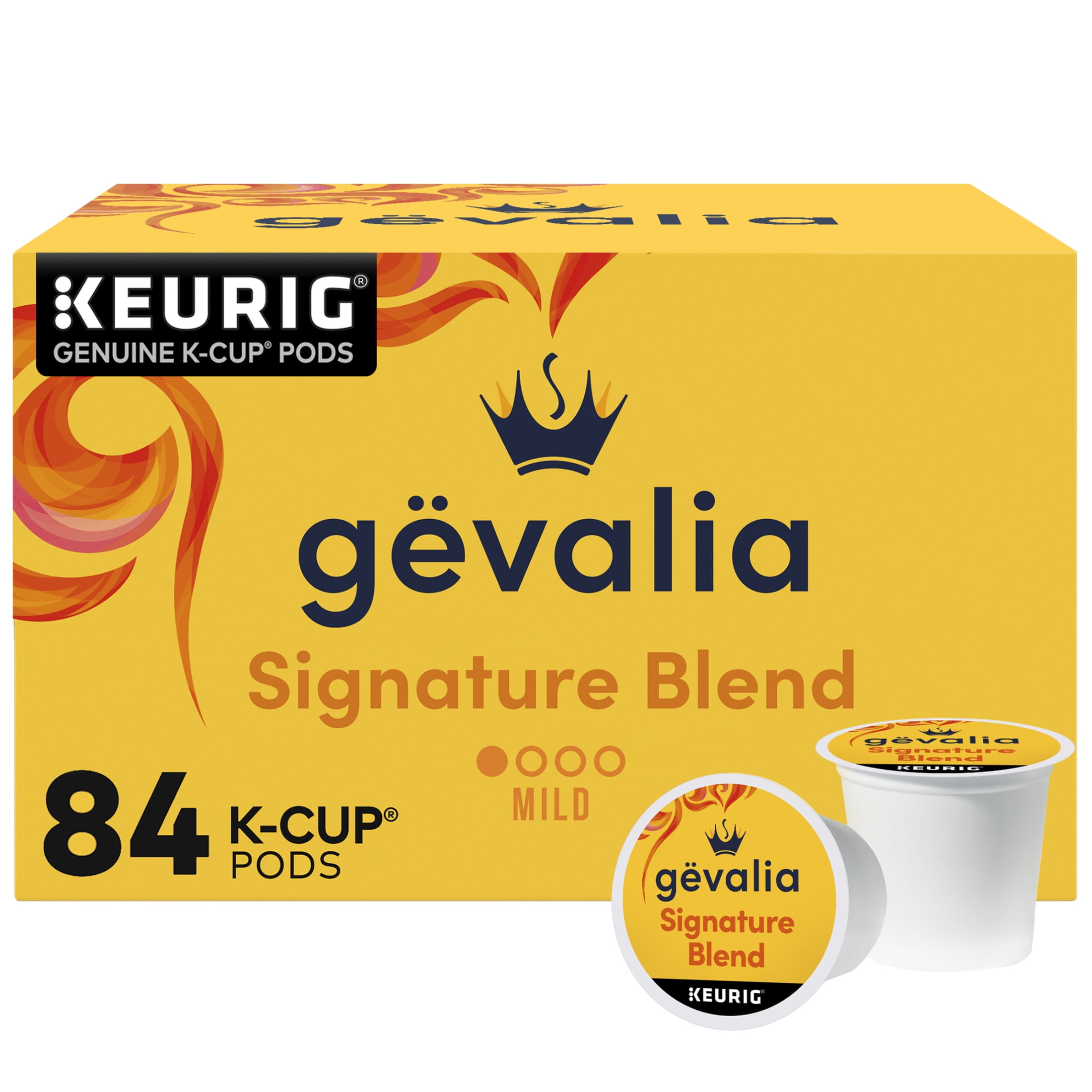 Gevalia Signature Blend Mild Light Roast Keurig K-Cup Coffee Pods