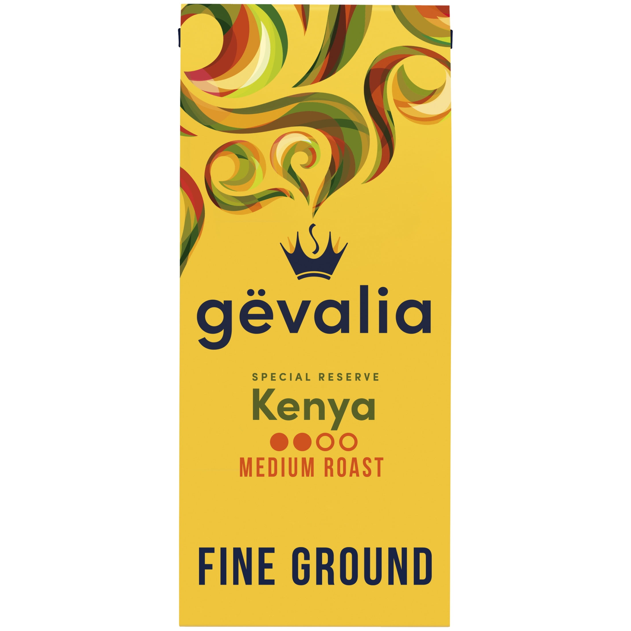 Gevalia Special Reserve Kenya Single Origin Mild Medium Roast Fine Ground Coffee, 10 oz. Bag