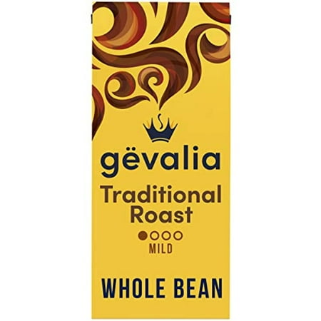 Gevalia Traditional Roast Whole Bean Coffee (12 Oz Bag)