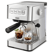 Gevi 20 Bar Espresso Machine, Stainless Steel Espresso and Cappuccino Maker with Milk Frother, Professional Coffee Machine for Home Bar, Iced Coffee and Latte
