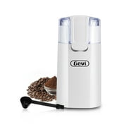 Gevi Electric Coffee Grinder and Spice Grinder with Stainless Steel Blades, White