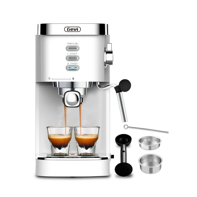Gevi Espresso Machine Automatic Coffee Machine 20 Bar Cappuccino Coffee