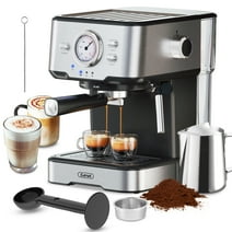 Gevi Espresso Machine with Steamer 15 Bar Cappuccino Coffee Maker for Latte Mocha