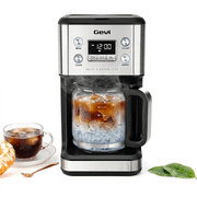 Gevi 14-Cup Programmable Drip Coffee Maker, Stainless Steel Smart Coffee Pot with Touch Control & Automatic Clean, Summer Edition