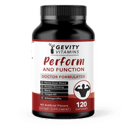 Gevity Vitamins Horny Goat Weed Supplement, Booster for Men and Women, Maca with Ginseng and Zinc, 120 Capsules
