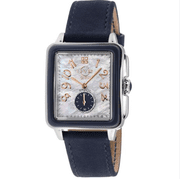 Gevril Bari Tortoise Womens Mother of Pearl Dial Quartz Watch 9244