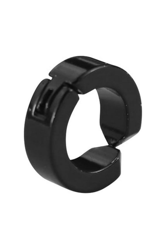 1x Man Hoop Magnetic Stainless Titanium Ear Clip No Ear Piercing Hole Fake Earring