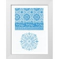 thumbnail image 1 of Gewerbehalle 12x14 White Modern Wood Framed Museum Art Print Titled - Vintage Pattern II, 1 of 4