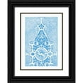 thumbnail image 1 of Gewerbehalle 19x24 Black Ornate Wood Framed with Double Matting Museum Art Print Titled - Vintage Pattern VIII, 1 of 4