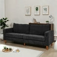 thumbnail image 1 of Gewnee Loveseat Sofa, 82.6"Mid Century Modern Couches for Living Room, Small Couches for Small Spaces Love Seat Sofa Couches with Wooden Legs, Bedroom Small Couch, 1 of 11