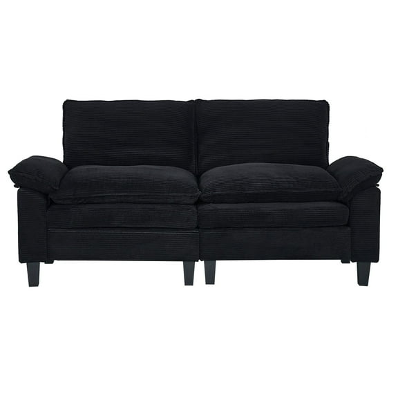 Gewnee Loveseat Sofa, Modern Chenille Sectional Sofa Cloud Couch for Living Room, Apartment, Office, 2-Seat,