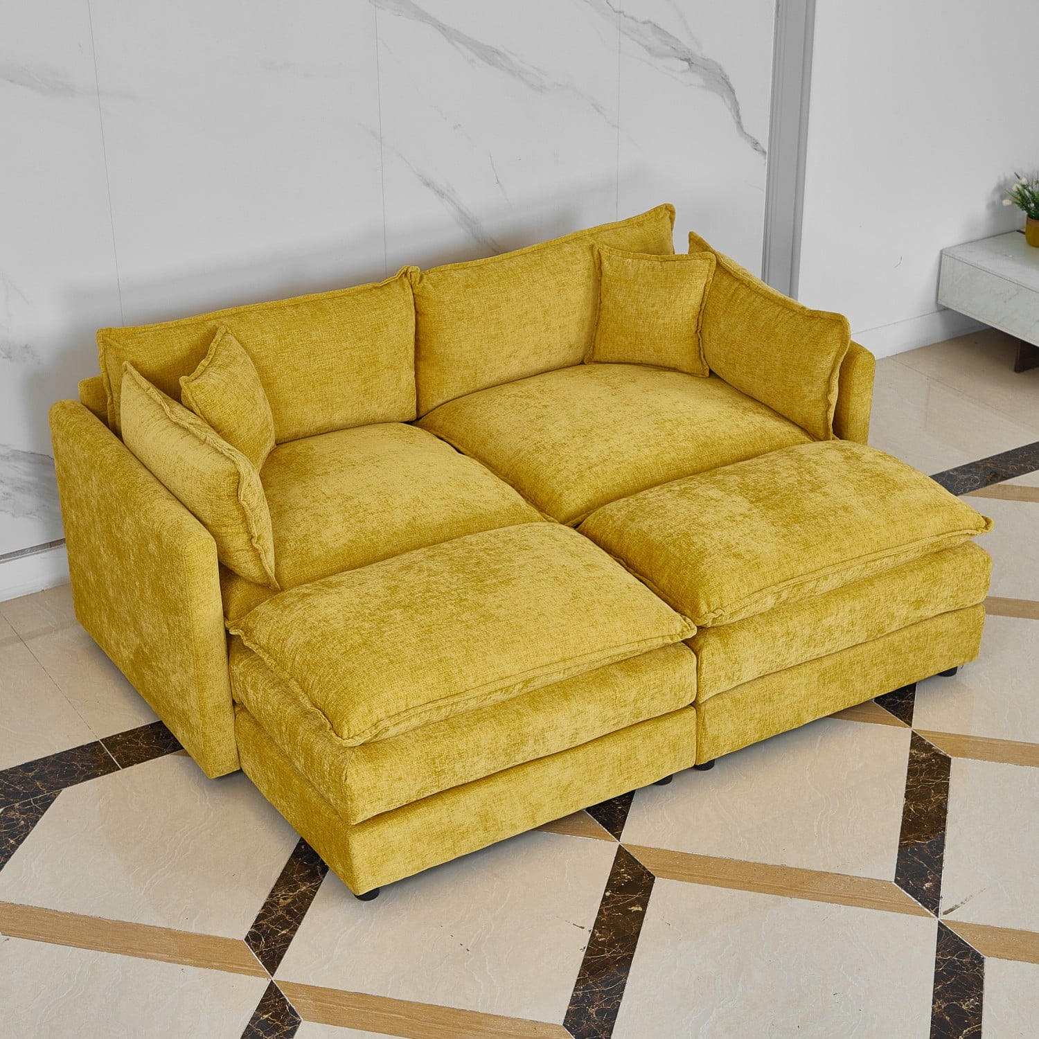 Gewnee Sectional Couches for Living Room,Loveseat Modern Couch Cloud ...