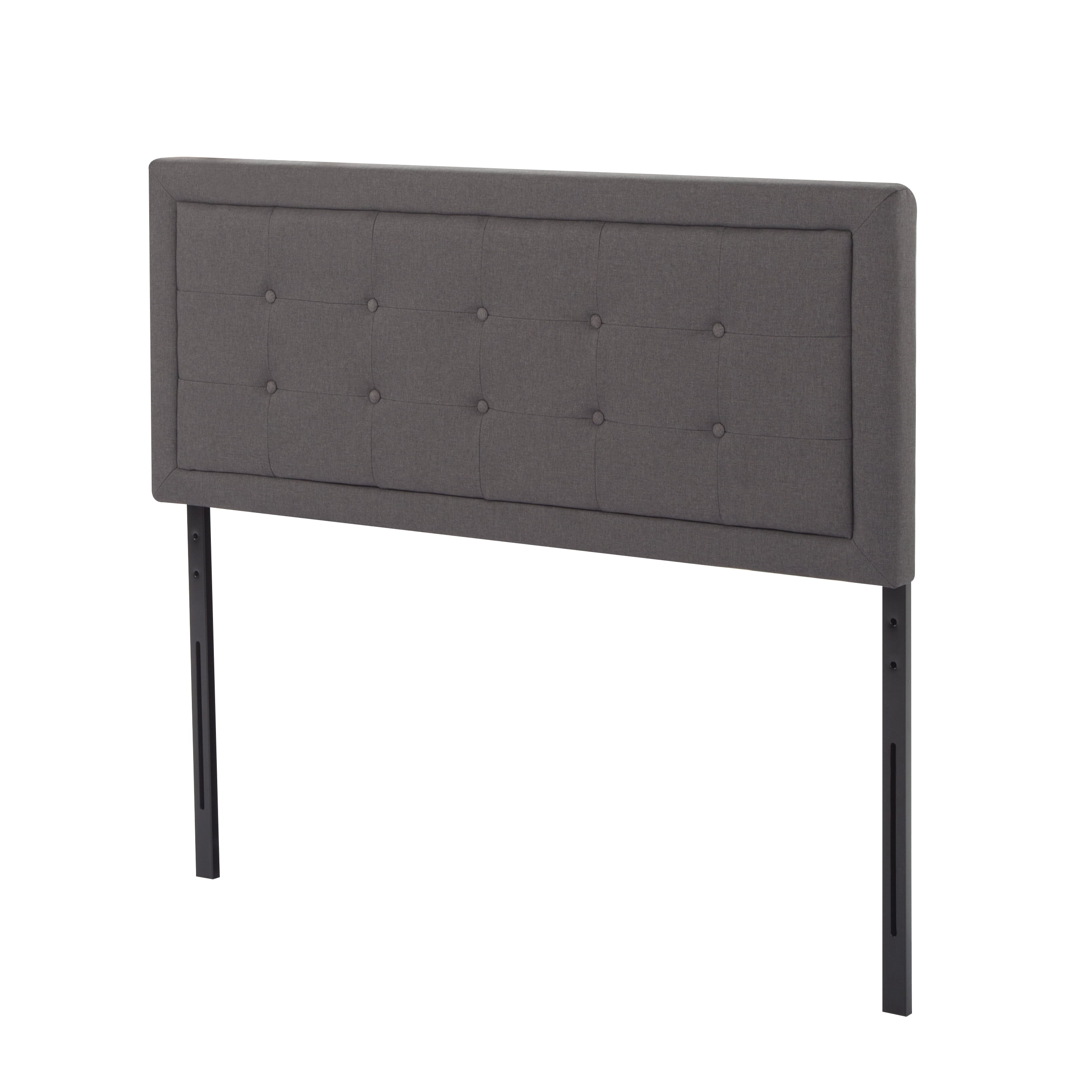 Gewnee Upholstered Headboard for Full Bed.Linen Soft Panel with Button Decorations and Adjustable Headboard.