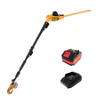 thumbnail image 1 of Gewol 20V Cordless Pole Hedge Trimmer,17-Inch Blade  0-135° Adjustable Head, 4.0AH Battery and Fast Charger Included, 1 of 9