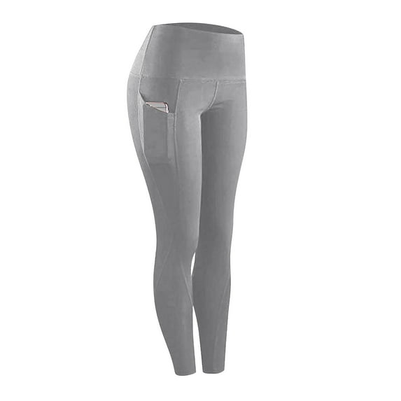 Gewsdrf Leggings for Women Yoga Pants Women Women Workout Out Pocket Leggings Fitness Sports Running Yoga Athletic Pants Leggings With Pockets Womens Work Pants High Waisted Pants G XL