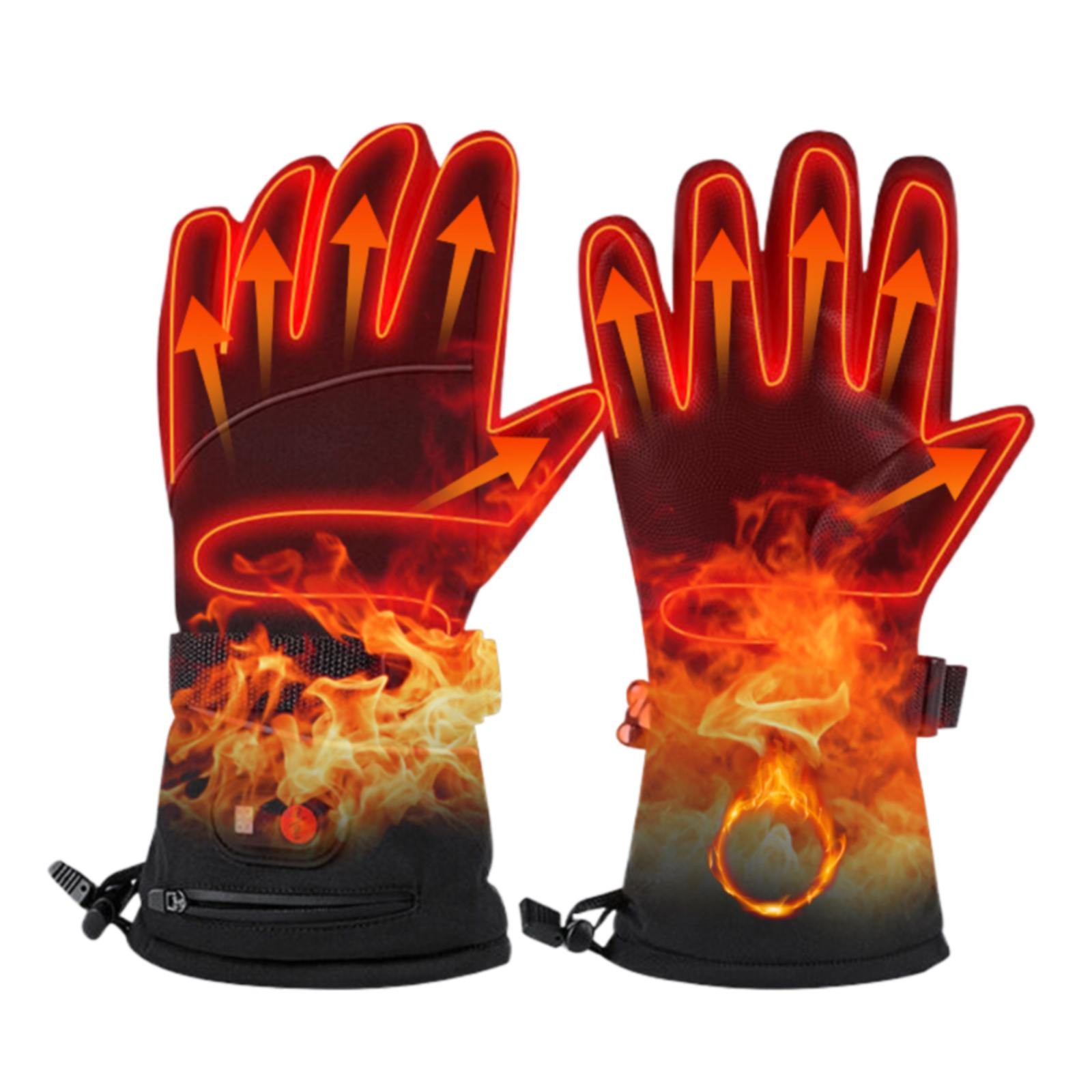 Gewsdrf Snow Gloves,Ski Gloves Heated Gloves Heated Thinsulate Winter 3 ...