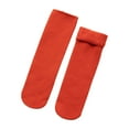 thumbnail image 1 of Gewsdrf Socks for Women,Crew Socks 2PC Warm Thermal Socks Womens Warm Winter Extra Thick Heat Insulated Socks For Cold Weather Ankle Socks,Boot Socks Red, 1 of 3
