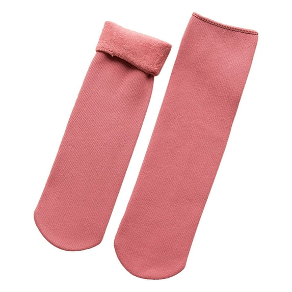 Gewsdrf Socks for Women,Crew Socks 2PC Warm Thermal Socks Womens Warm Winter Extra Thick Heat Insulated Socks For Cold Weather Ankle Socks,Boot Socks Watermelon red