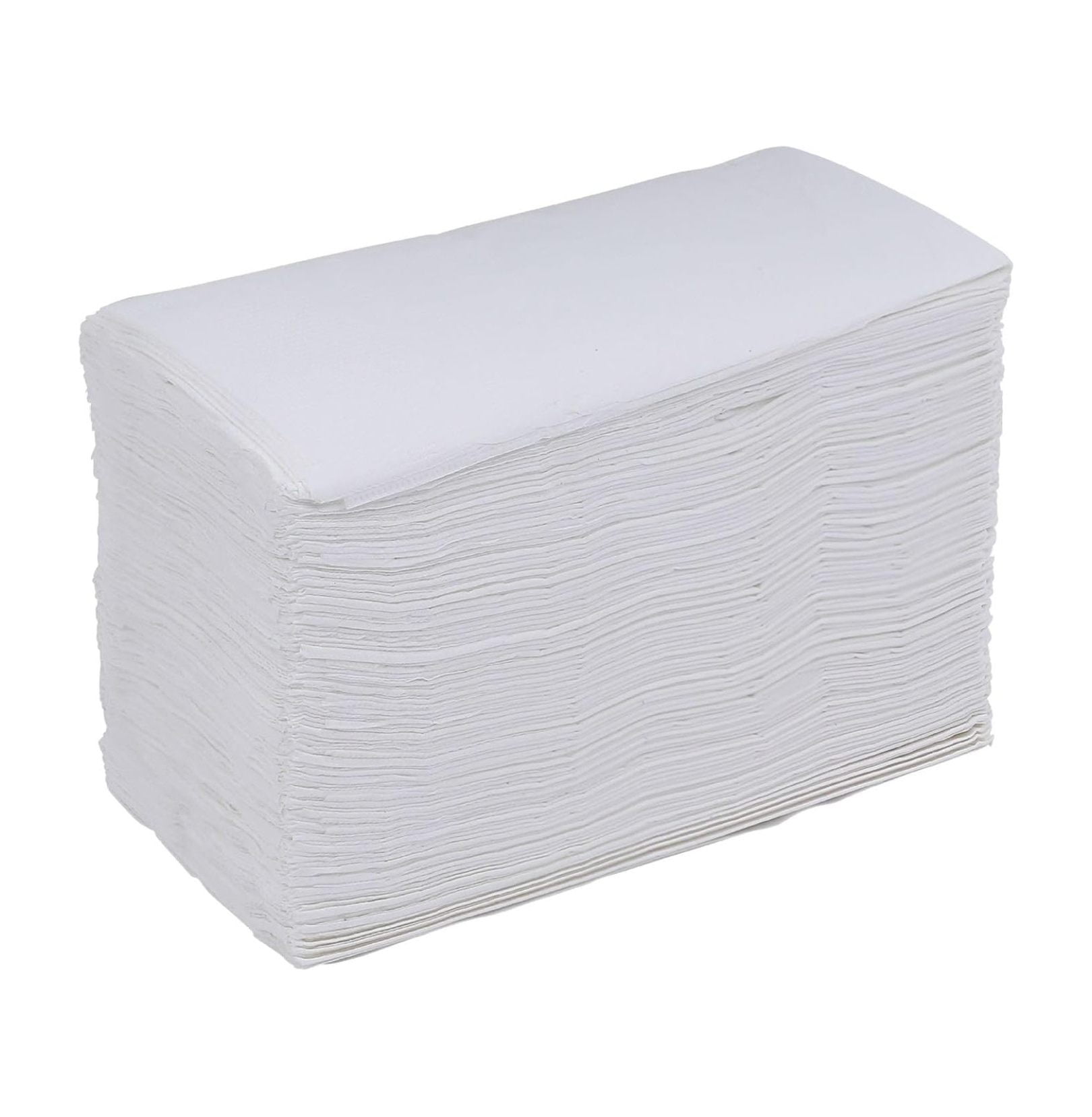 Gexandy BWK8308 17 in. x 15 in. 2-Ply Dinner Napkin - White (100/Pack, 30 Packs/Carton)
