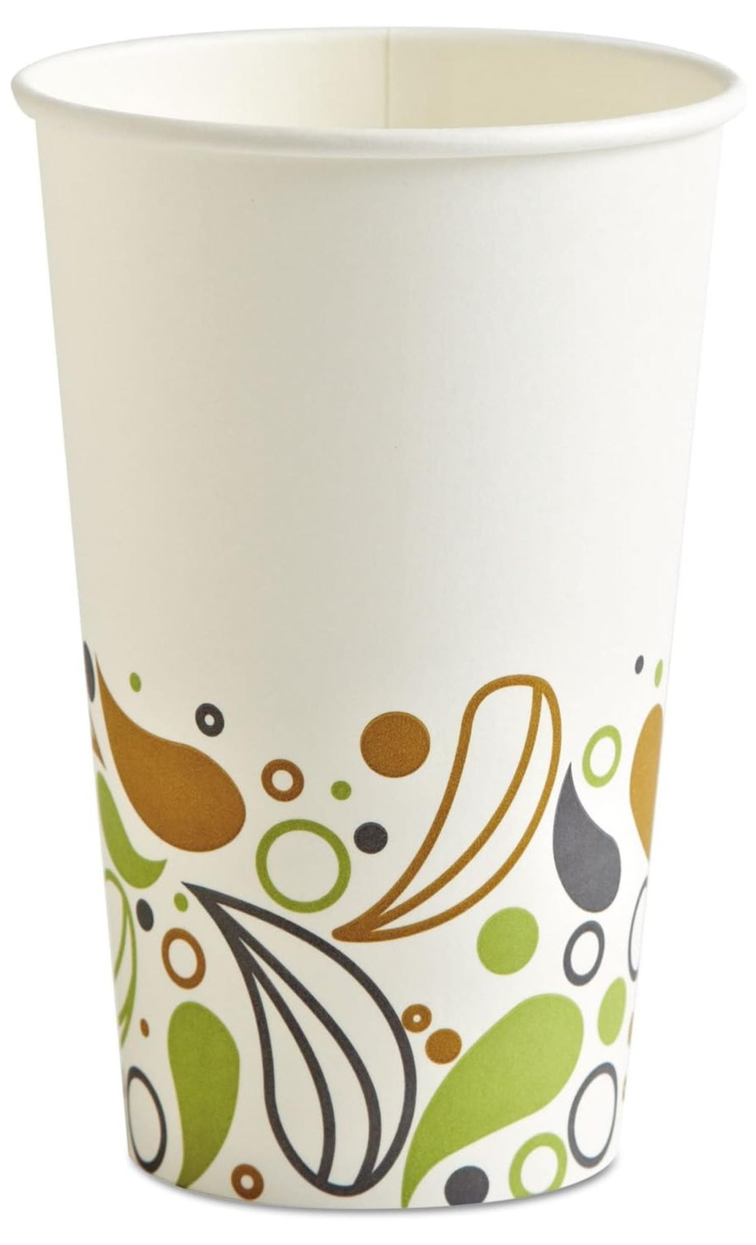 Gexandy BWKDEER16HCUP 16 oz. Deerfield Printed Paper Hot Cups (50 Cups/Sleeve, 20 Sleeves/Carton)