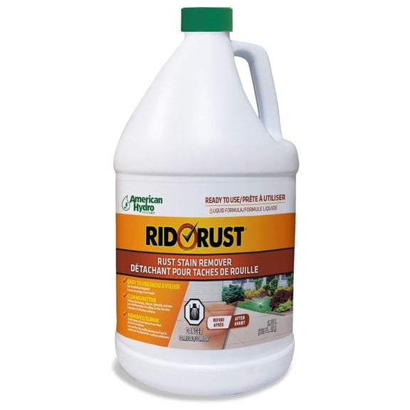 Gexandy Rid O' Rust Stain Cleaner and Prevention Pack